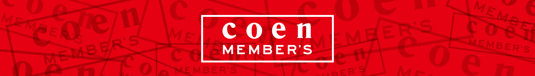 coen MEMBER'S