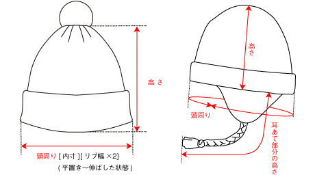 ニットキャップ 1･2