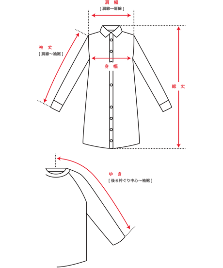 シャツワンピース