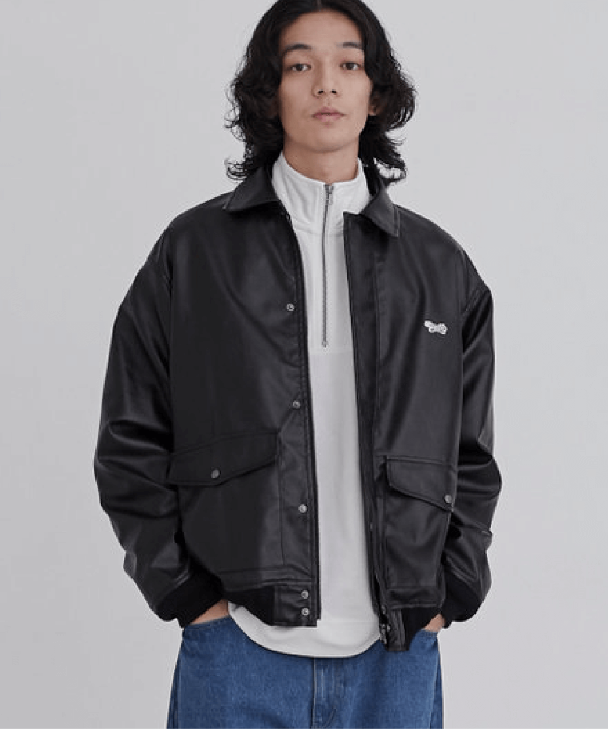 Penneys(ペニーズ)別注レザーライクブルゾン