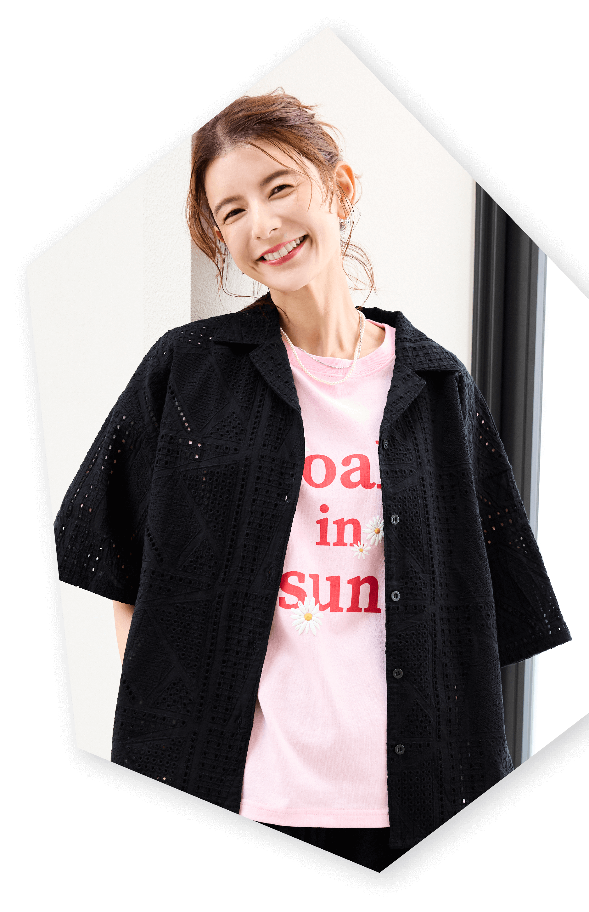 レースシャツ Tシャツ レースパンツ