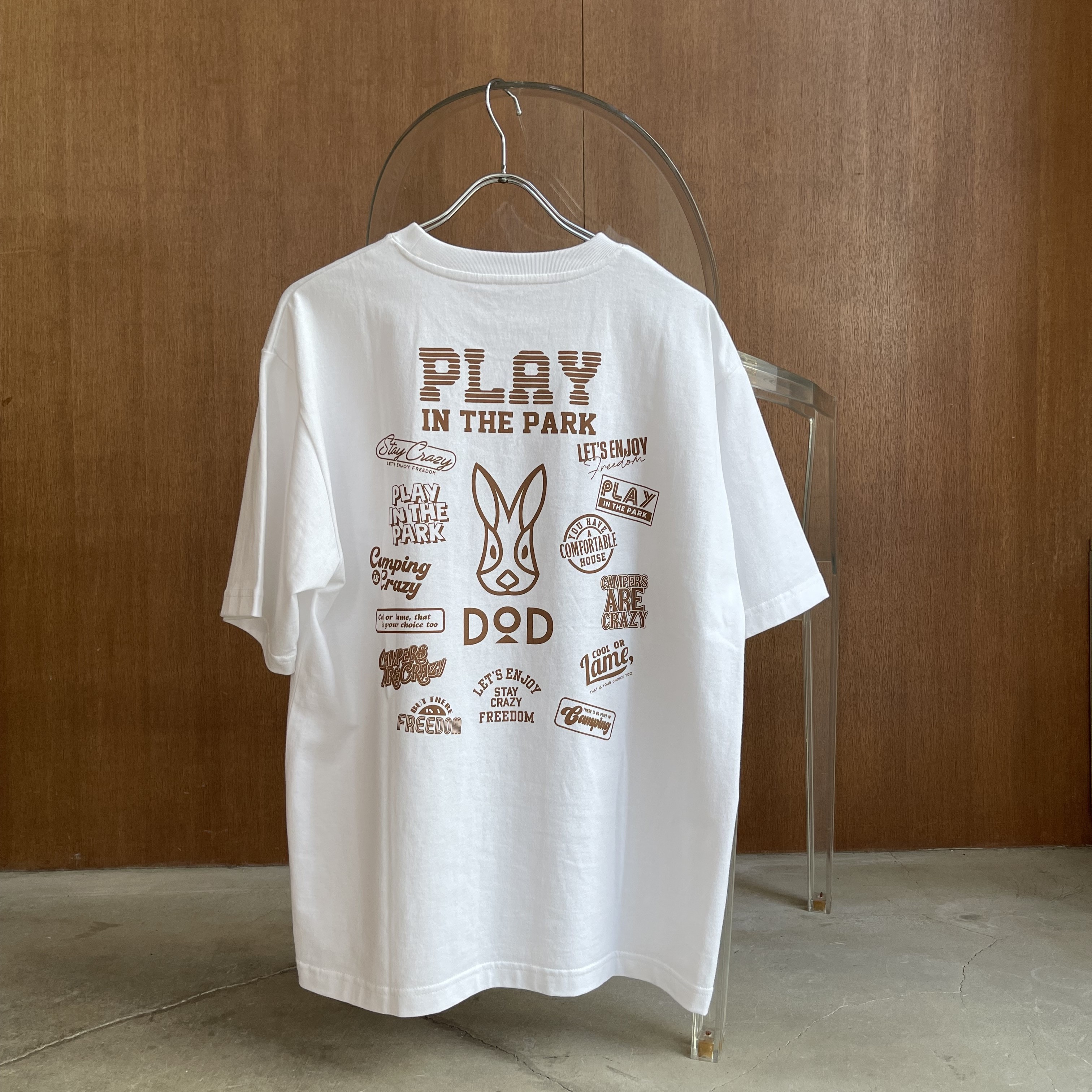 coenロゴポリキャンバストートバッグ L BROWN