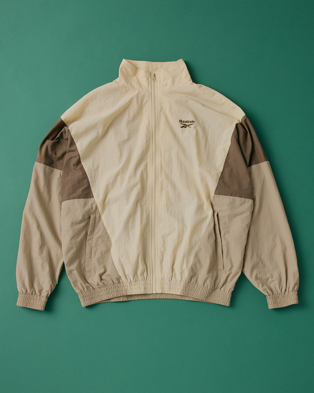 Reebok（リーボック）別注トラックジャケット CREAM