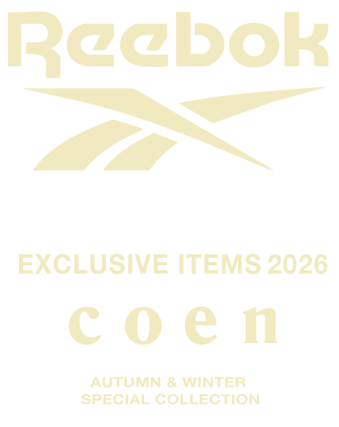 Reebok coen 2026 FALL / WINTER COLLECTION